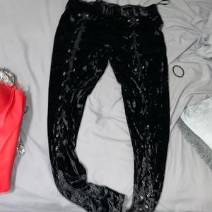 Velvet pants